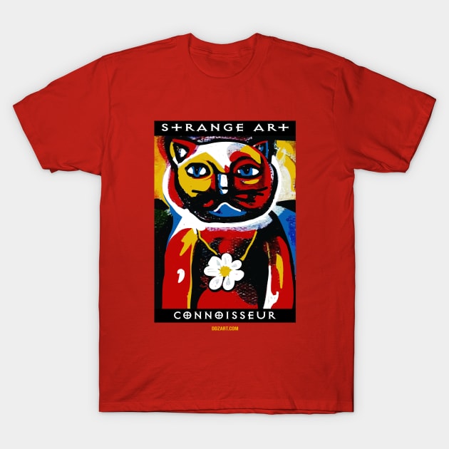 Strange Art Connoisseur T-Shirt by Fuckinuts